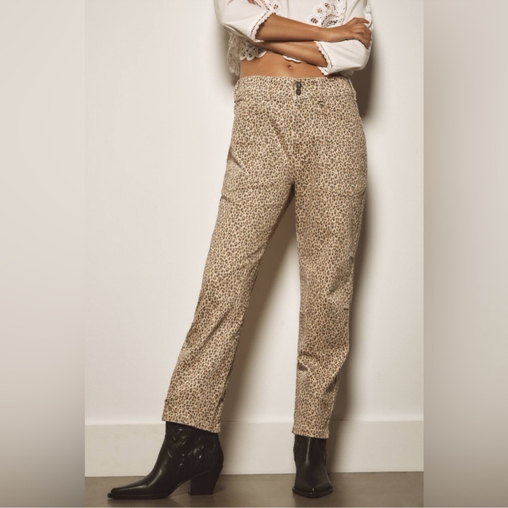 Pilcro • The Wanderer • Cheetah Jeans